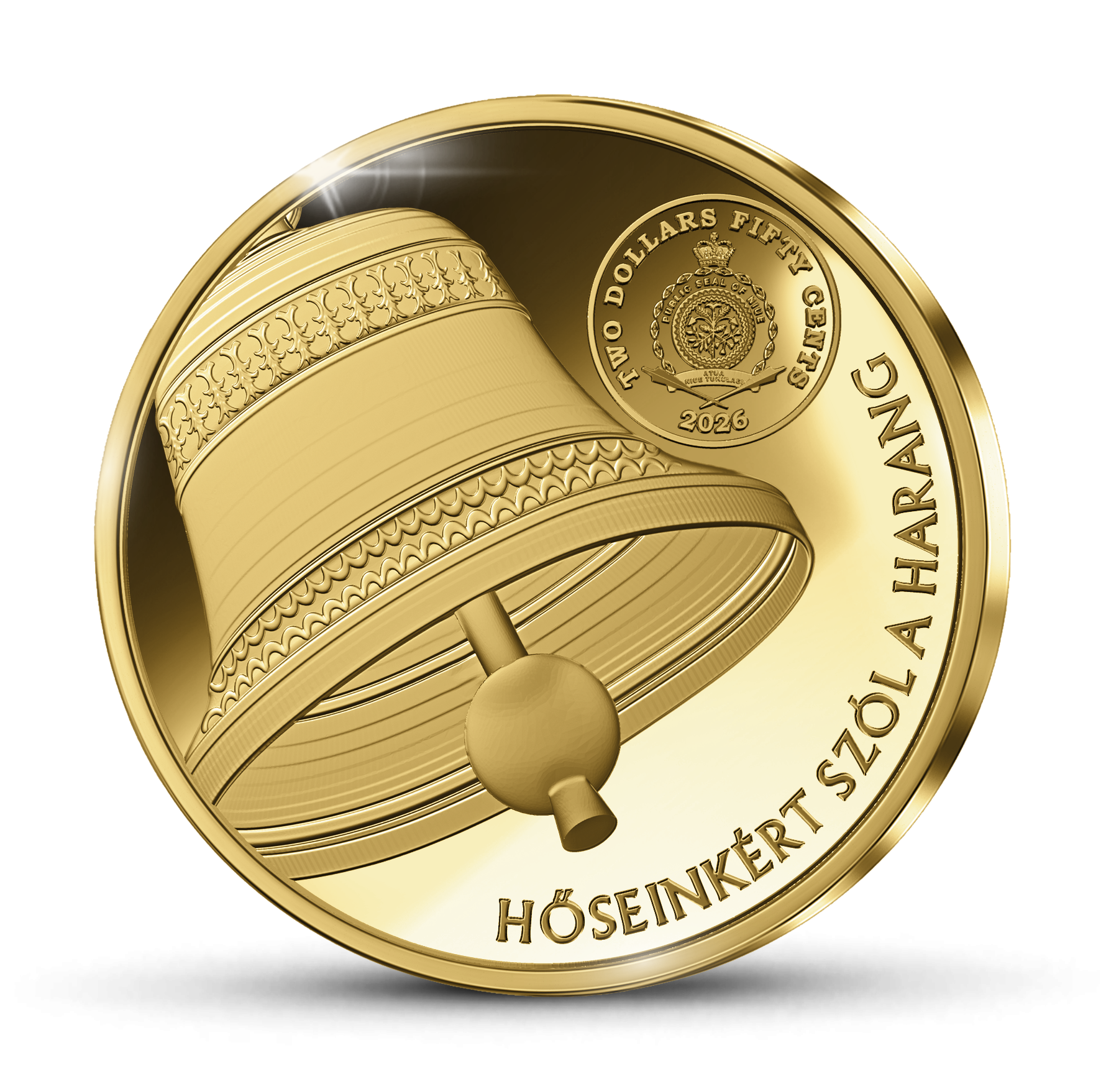 Magyar Éremkibocsátó Kft. - Harang színarany érme Web