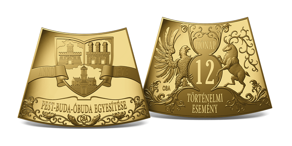 Magyar Éremkibocsátó Kft. 12 hónap - 12 történelmi esemény - Budapest egyesítése Magyar Éremkibocsátó Kft. 12 hónap - 12 történelmi esemény - Budapest egyesítése