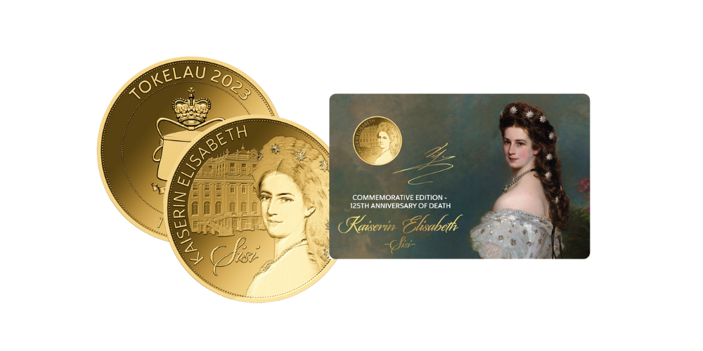 Magyar Éremkibocsátó Kft. - Erzsébet királyné (Sisi) színarany érme 