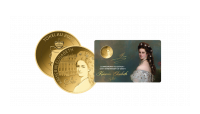 Magyar Éremkibocsátó Kft. - Erzsébet királyné (Sisi) színarany érme 