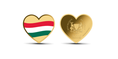 Színarany Magyar szív érme