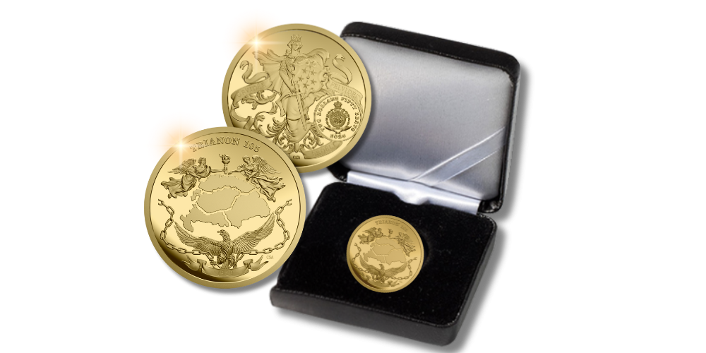 Magyar Éremkibocsátó Kft. - Trianon emlékérme dobozban