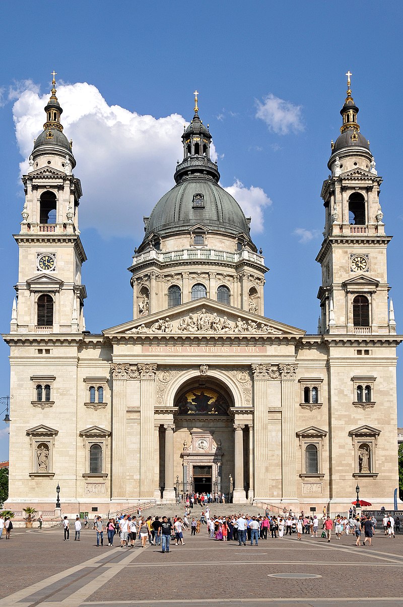 Magyar Éremkibocsátó Kft. - A Szent István Bazilika homlokzata