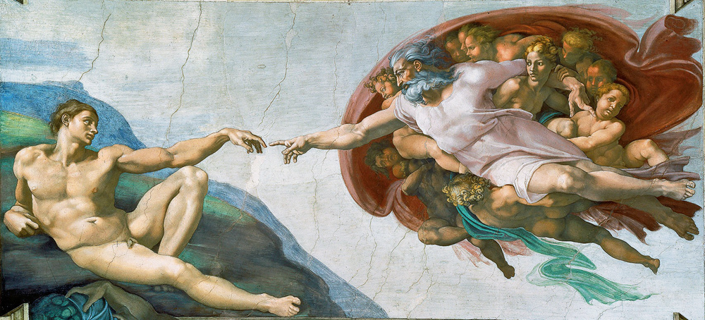 Magyar Éremkibocsátó Kft. - Michelangelo: Ádám teremtése