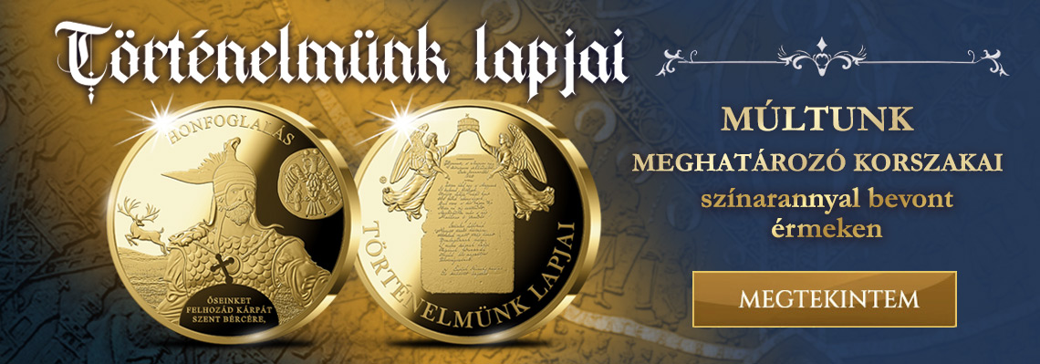 Történelmünk lapjai - Honfoglalás emlékérem