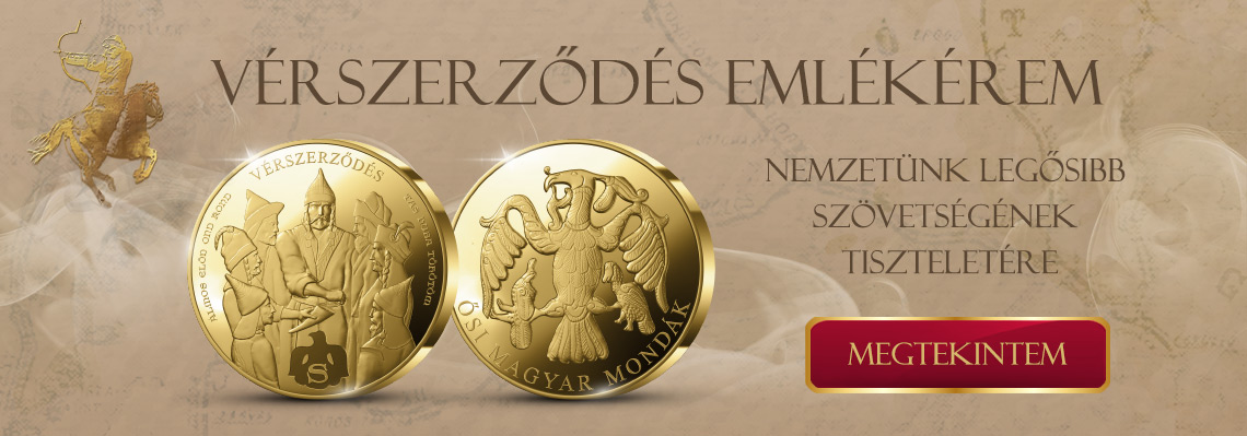 Ősi magyar mondák kollekció - Vérszerződés emlékérem