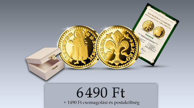 Aranyforint 700 emlékérem