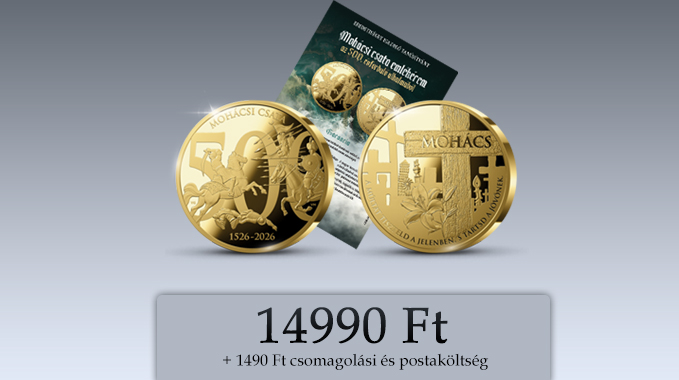 Aranyforint 700 emlékérem