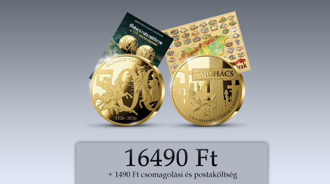 Aranyforint 700 emlékérem