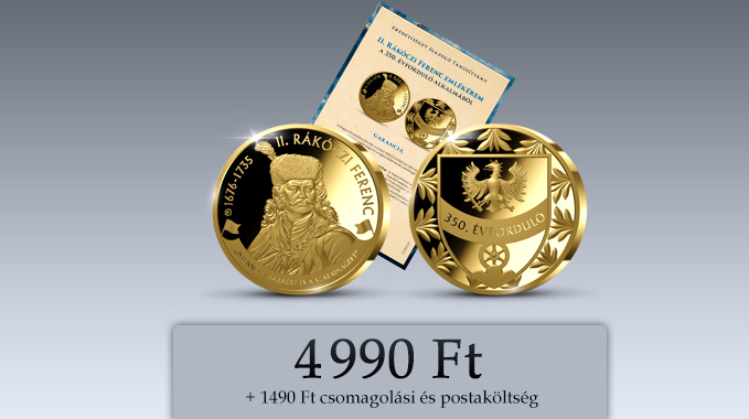 Aranyforint 700 emlékérem