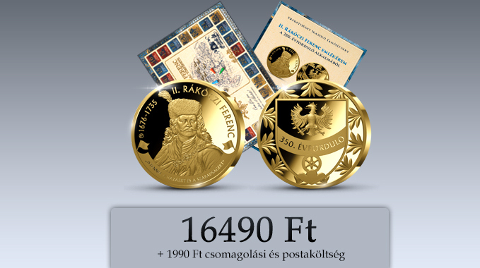 Aranyforint 700 emlékérem