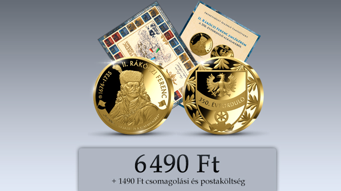 Aranyforint 700 emlékérem