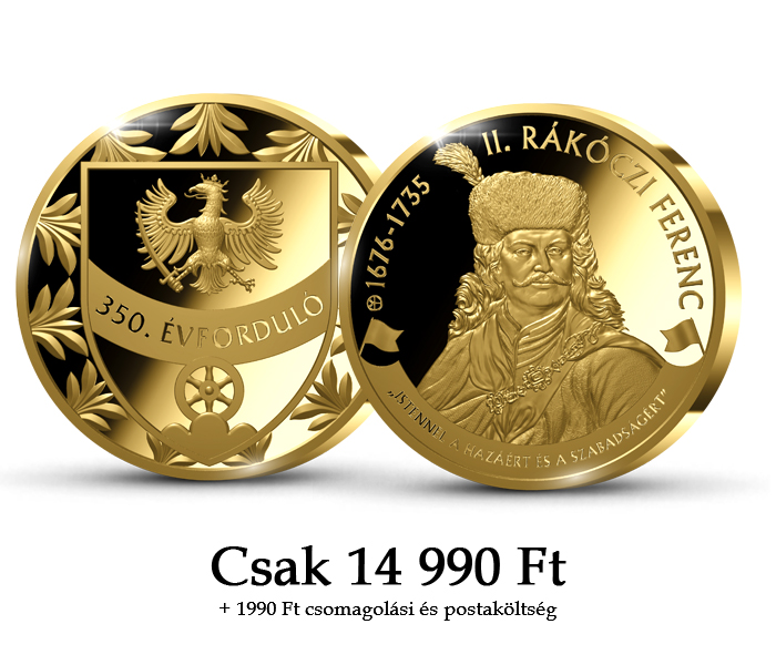 Magyar Éremkibocsátó Kft. - II. Rákóczi Ferenc emlékérem