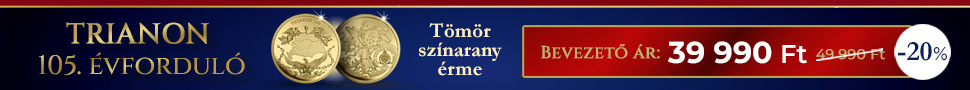 Színarany Trianon emlékérme