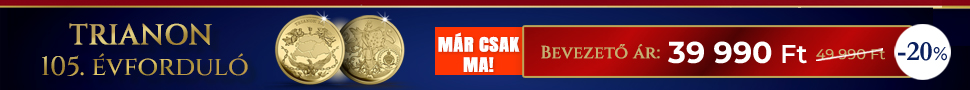Színarany Trianon emlékérme