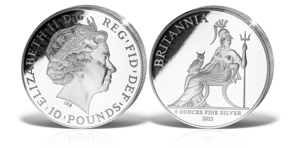 Magyar Éremkibocsátó Kft. - A legendás Britannia 5 unciás első verete Magyar Éremkibocsátó Kft. - A legendás Britannia 5 unciás első verete
