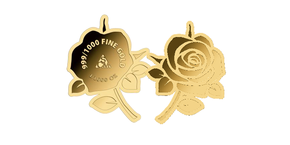 Magyar Éremkibocsátó Kft. - Színarany rózsa érem