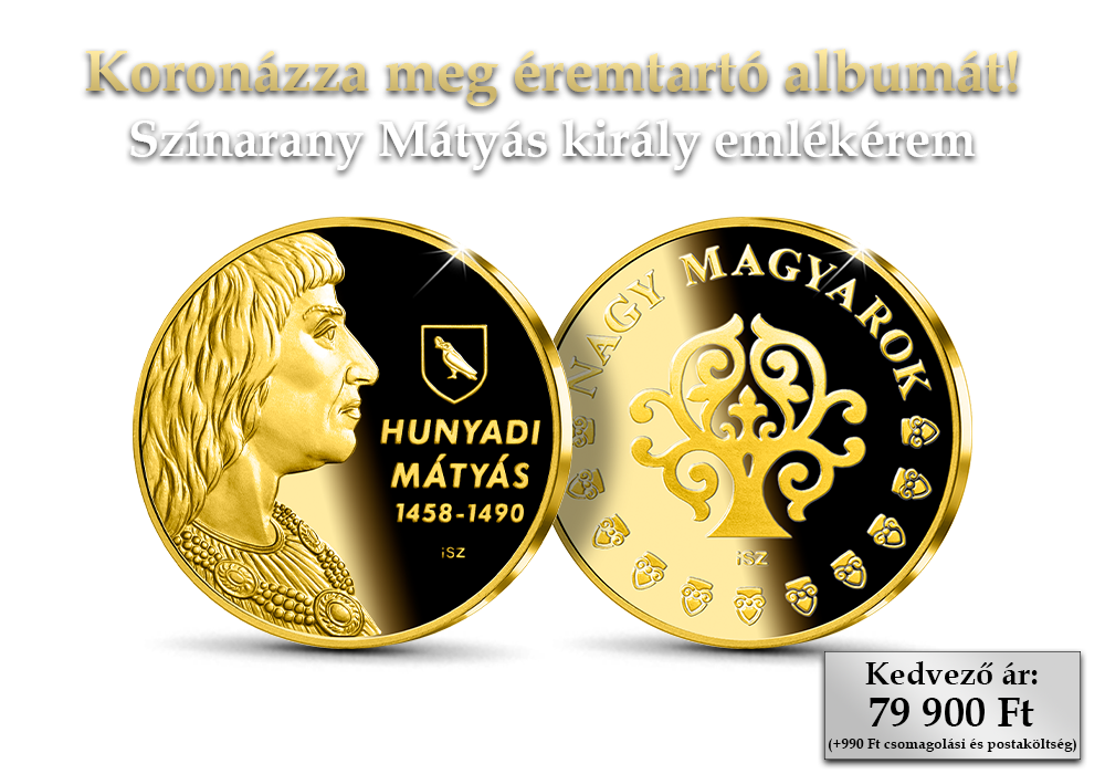 Koronázza meg éremtartó albumát!