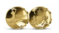 Magyar Éremkibocsátó Kft. - Budapest színarany érme