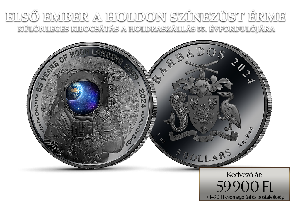 Különleges kibocsátás a holdraszállás 55. évfordulójára