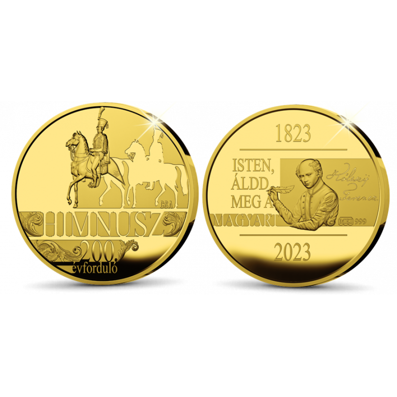 Magyar Éremkibocsátó Kft. - Himnusz 200. jubileumi színarany érem