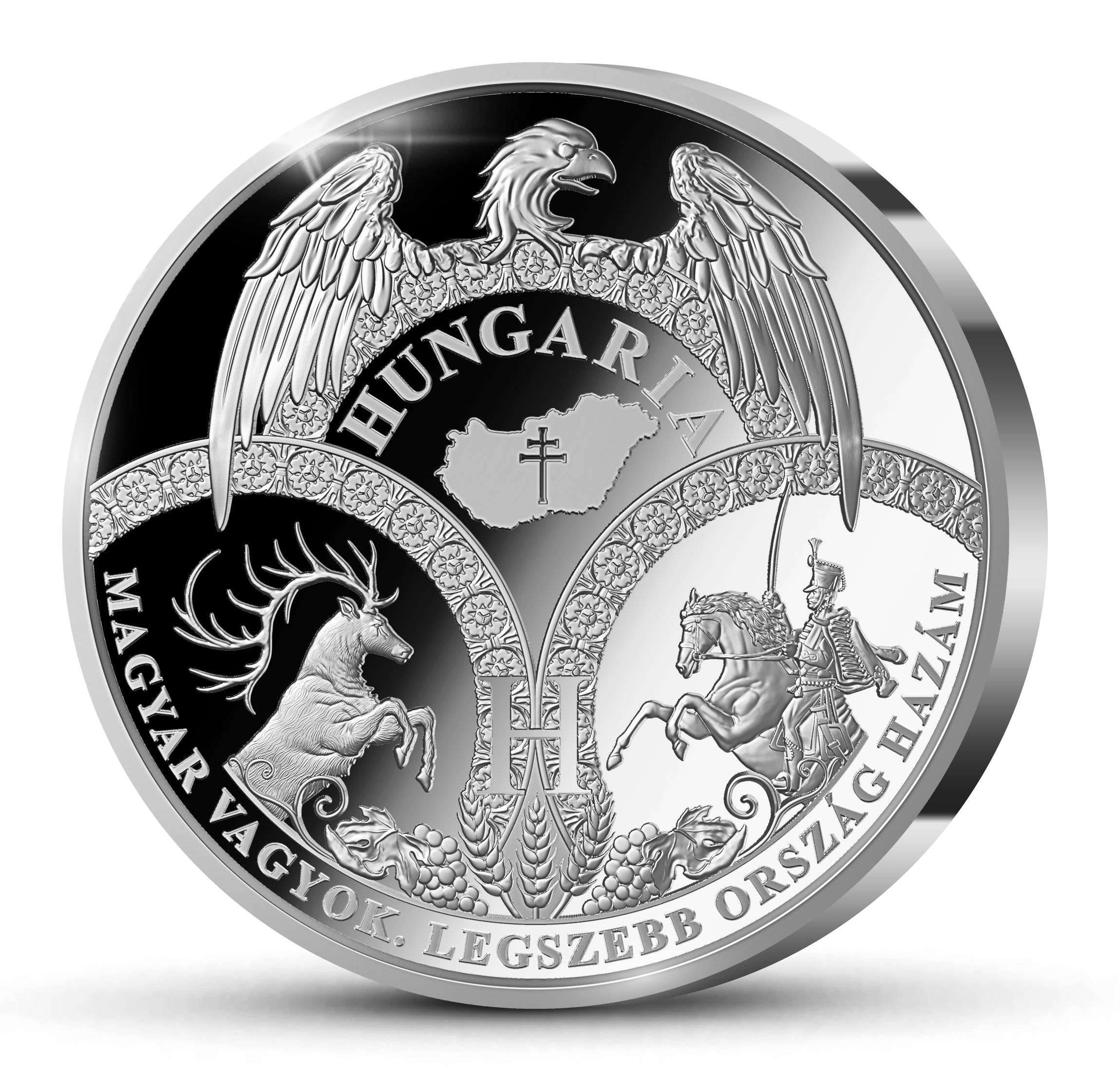 Magyar Éremkibocsátó Kft. - Hungaria színezüst érem