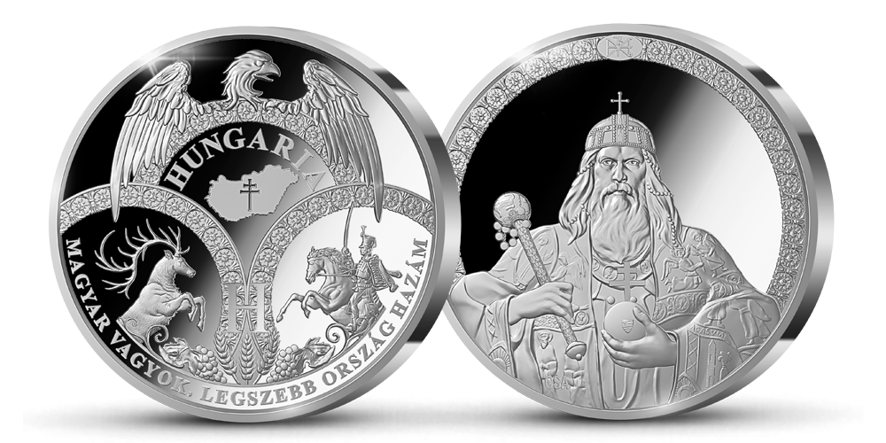 Magyar Éremkibocsátó Kft. - Hungaria színezüst érem