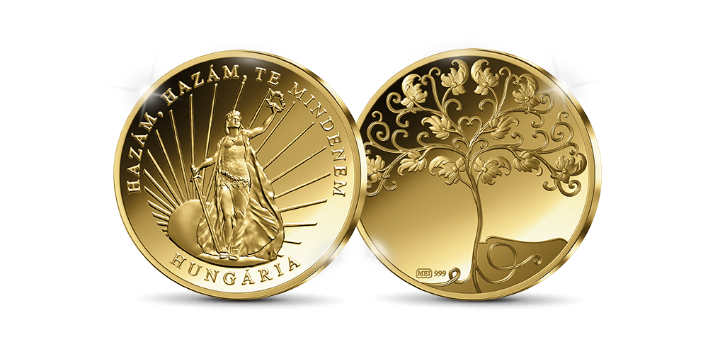 Magyar Éremkibocsátó Kft. - Hungária színarany érem