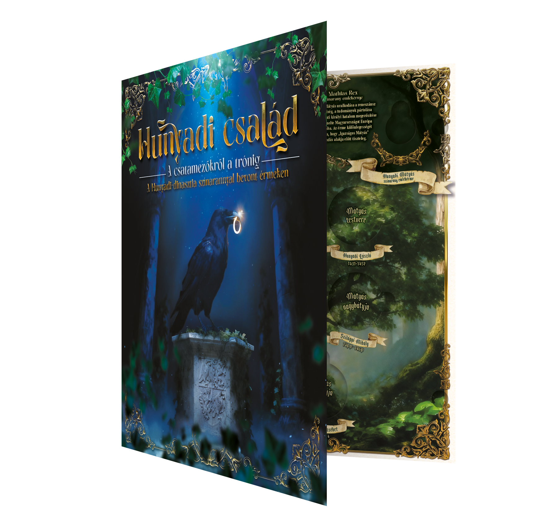 Magyar Éremkibocsátó Kft - Hunyadi család éremgyűjtő album
