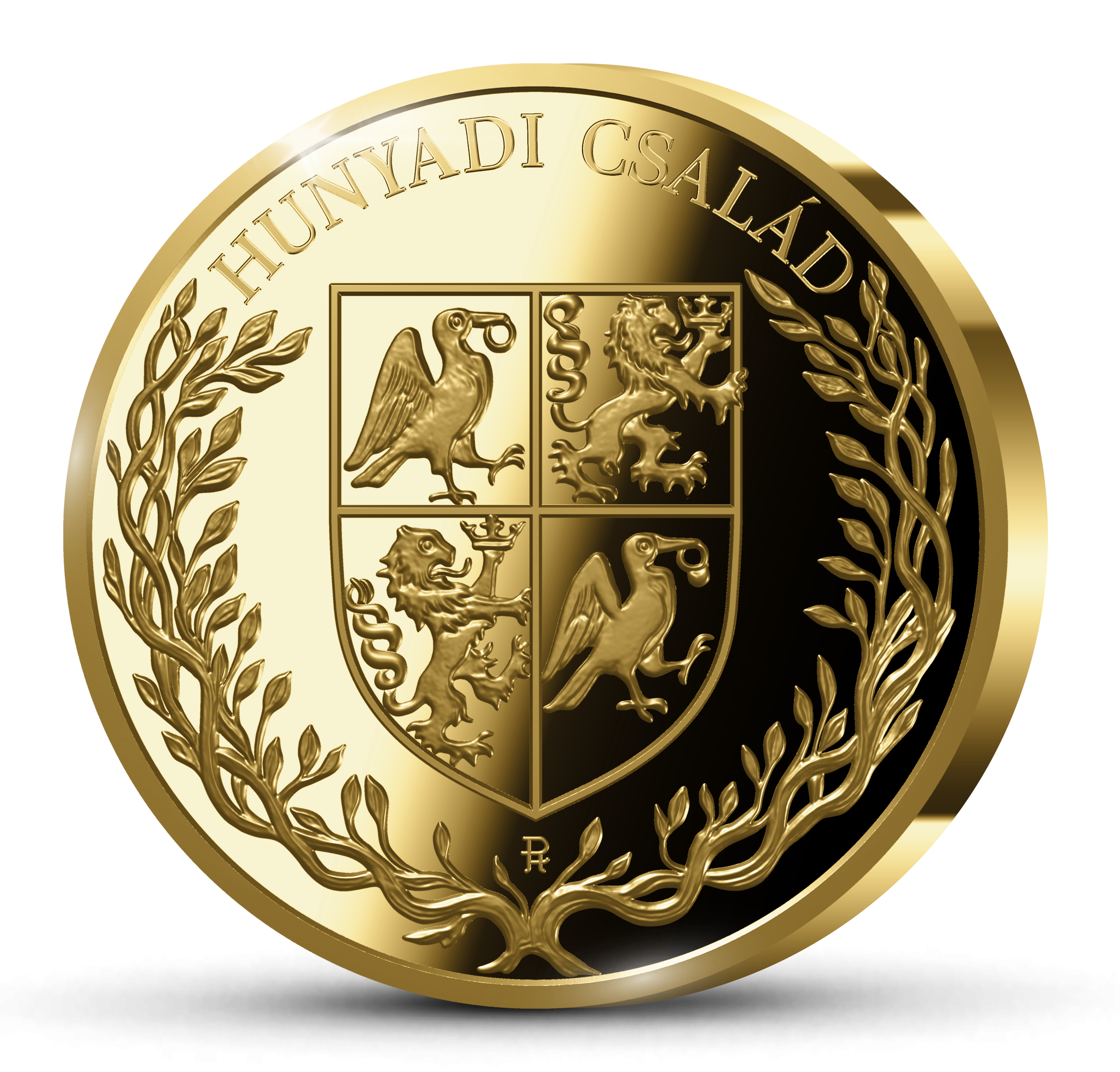 Magyar Éremkibocsátó Kft - Mátyás király színarany bevonattal