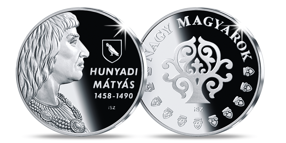 Magyar Éremkibocsátó Kft. - Hunyadi Mátyás emlékérem Magyar Éremkibocsátó Kft. - Hunyadi Mátyás emlékérem