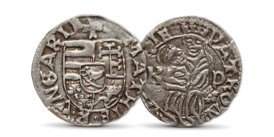 Királyok ezüst kincstára kollekció - Hunyadi Mátyás ezüst dénárja 