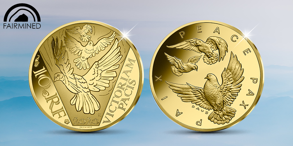 Magyar Éremkibocsátó Kft. - Fairmined 1/10 oz érme a II. VH könyvhöz Magyar Éremkibocsátó Kft. - Fairmined 1/10 oz érme a II. VH könyvhöz