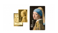 Magyar Éremkibocsátó Kft. -  Vermeer Lány göngy fülbevalóval festménye színaranyon