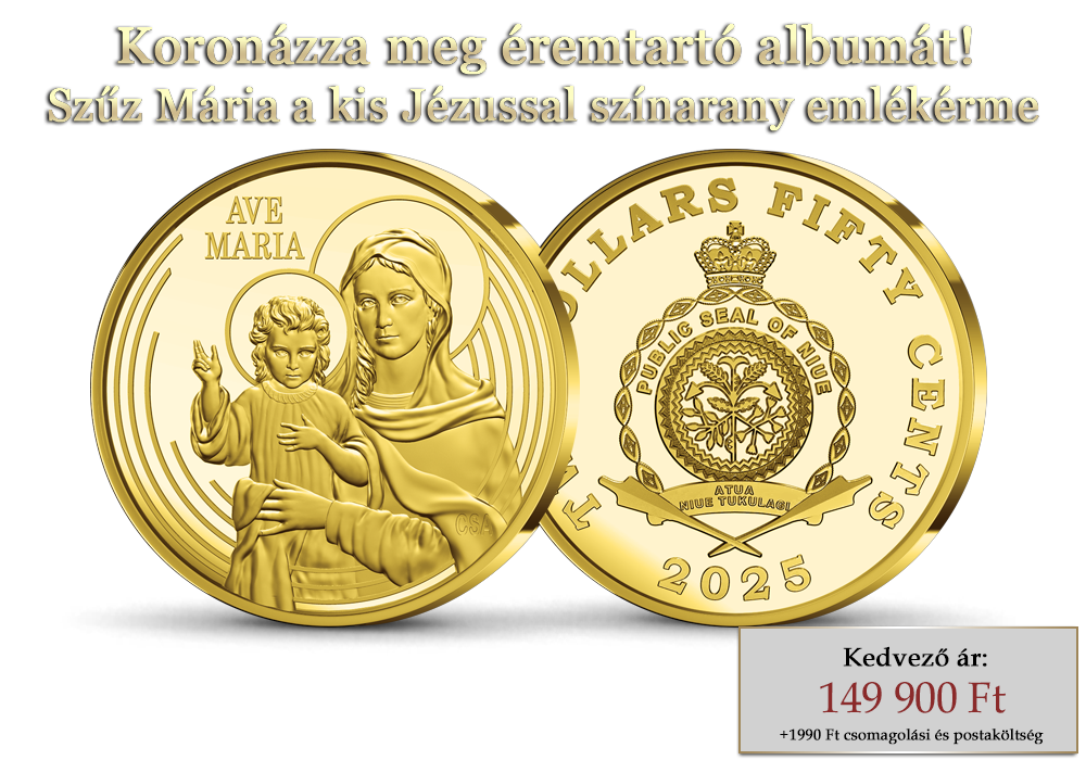 Sz&iacute;narany Szűz M&aacute;ria a kis J&eacute;zussal &eacute;rme