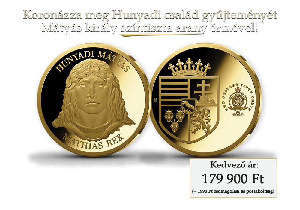 M&aacute;ty&aacute;s kir&aacute;ly sz&iacute;narany &eacute;rm&eacute;n