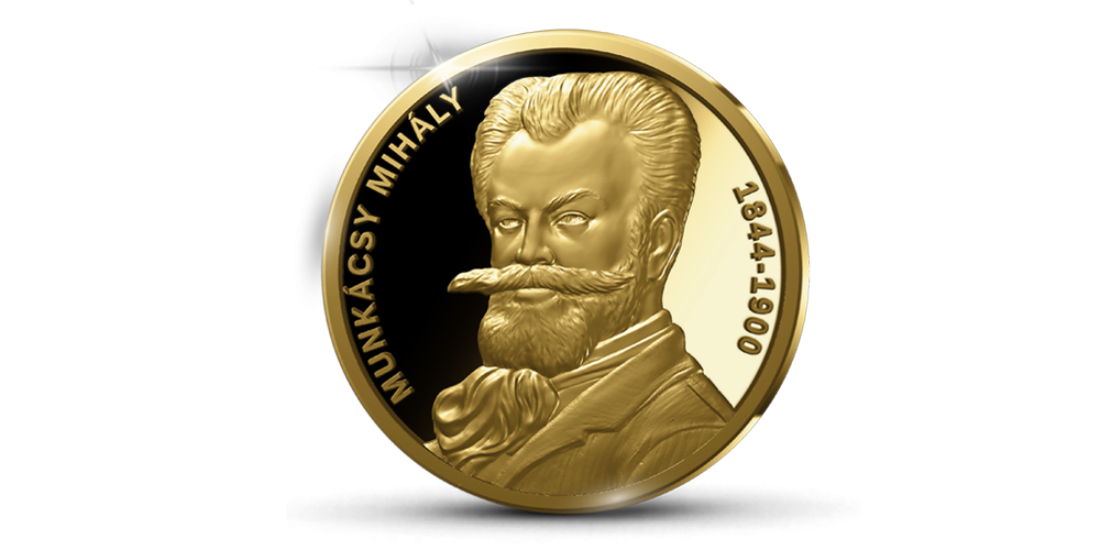 Magyar Éremkibocsátó Kft. - Munkácsy Mihály színarany érme
