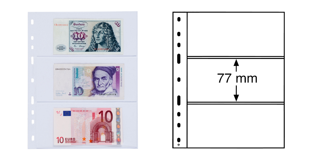 Magyar Éremkibocsátó Kft. - OPTIMA 3C átlátszó albumlapok