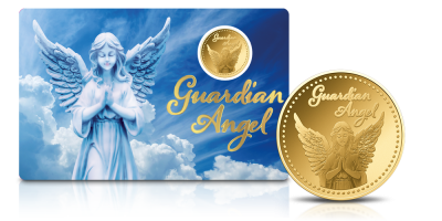 Őrangyal érme színaranyból