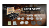 Magyar Éremkibocsátó Kft. - Az Orient expressz érmeszett bélyegekkel 
