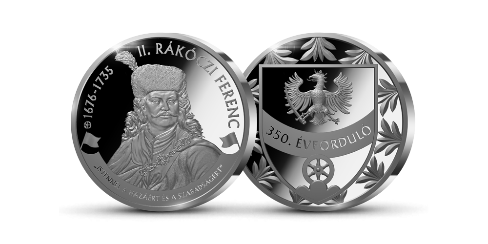 Magyar Éremkibocsátó Kft. - II. Rákóczi Ferenc 1 uncia színezüst