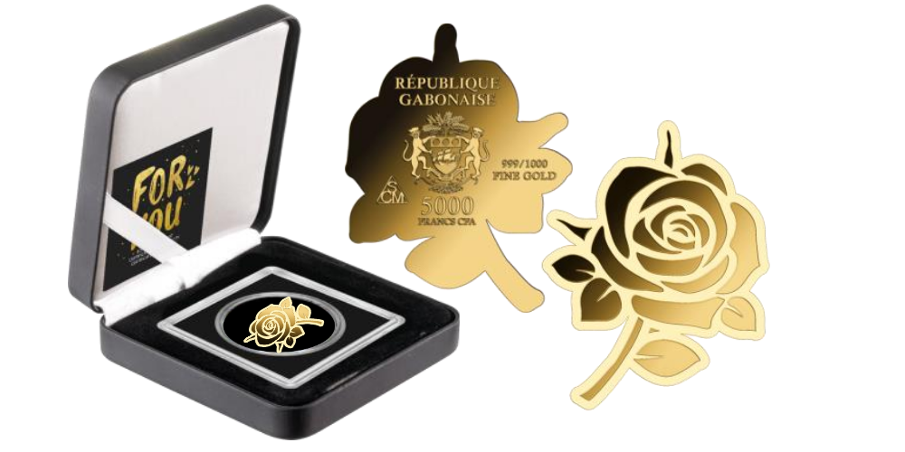  Magyar Éremkibocsátó Kft. - Rózsa 1/200 unciás színarany érme