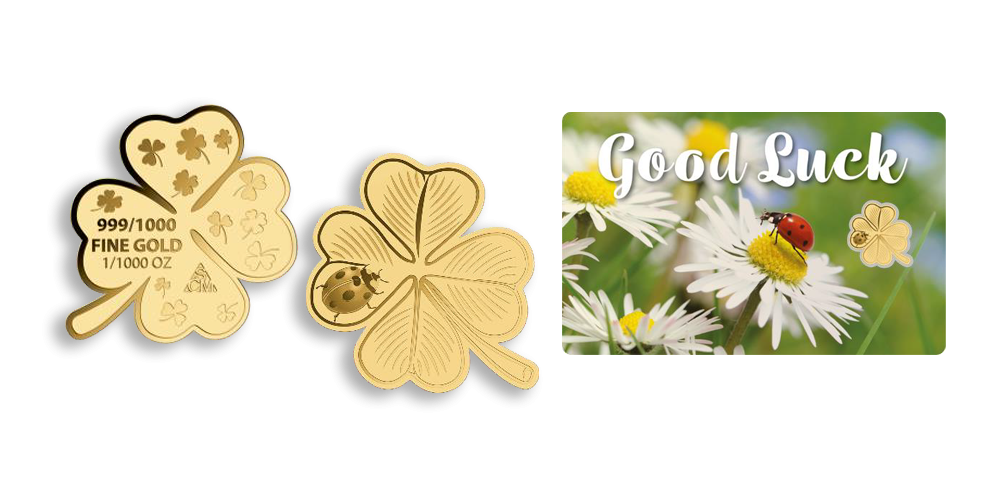 Magyar Éremkibocsátó Kft. - Sok szerencsét színarany érem kártyában
