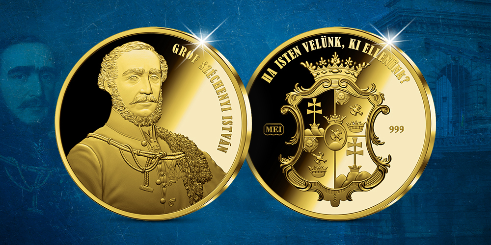 Magyar éremkibocsátó Kft. - Gróf Széchenyi István színarany érem