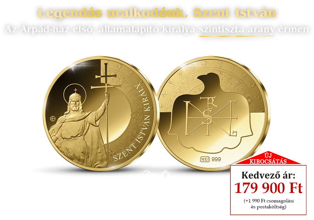 Legend&aacute;s kir&aacute;lyunk, Szent Istv&aacute;n sz&iacute;narany &eacute;rmen