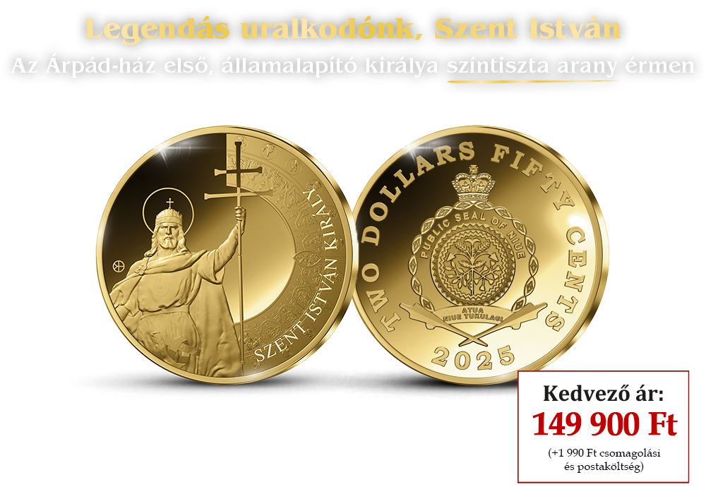 Legend&aacute;s kir&aacute;lyunk, Szent Istv&aacute;n sz&iacute;narany &eacute;rm&eacute;n