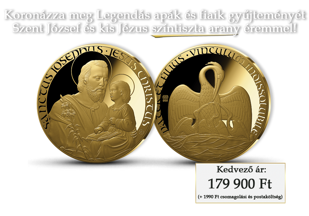 Szent J&oacute;zsef &eacute;s a kis J&eacute;zus sz&iacute;narany &eacute;rmen