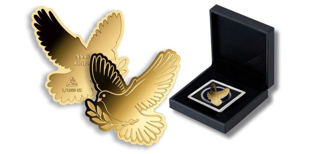 Magyar Éremkibocsátó Kft. - Színarany Békegalamb érem