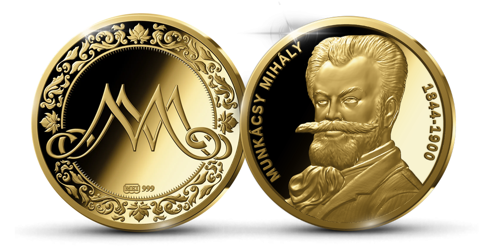  Magyar Éremkibocsátó Kft. - Munkácsy Mihály színarany érem
