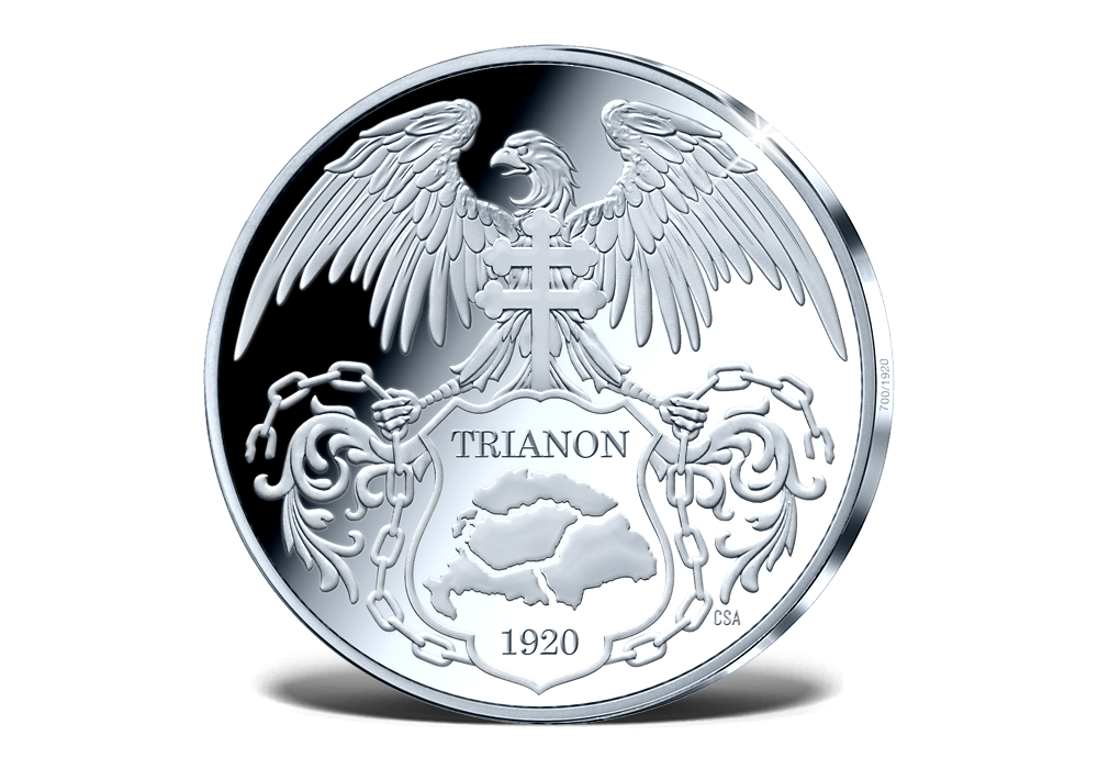 Magyar Éremkibocsátó Kft. - Színezüst Trianon emlékérem a 100. évforduló alkalmából 